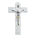 Cross Murano Glass/Silver