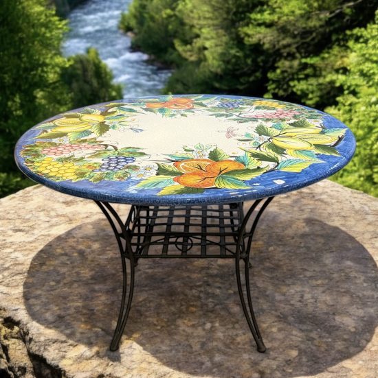 Tavola Rosella with base, D48″ *SPECIAL ORDER*