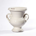 Planter Footed Antique white 8.5″