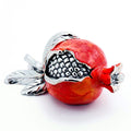 Silver Red Pomegranate Large