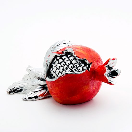 Silver Red Small Pomegrante