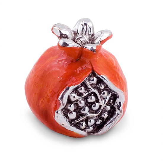 Silver Red Pomegranate